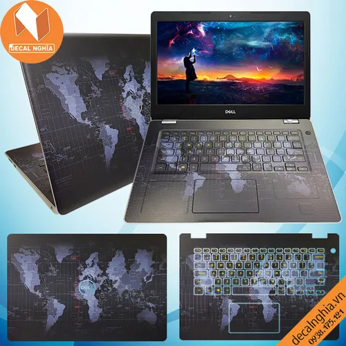 Skin dán laptop Dell Vostro 14 3480 (P89G005)