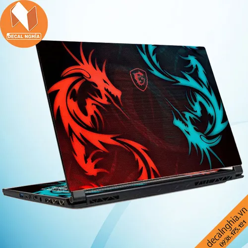 Aluminum skin dán laptop MSI GS65