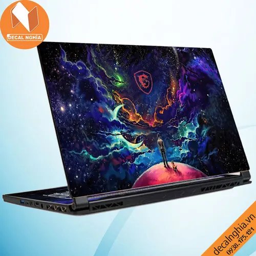 Aluminum skin dán laptop MSI GS65