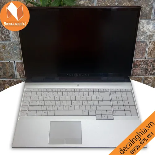 Aluminum Skin dán Laptop Alienware Area 51M