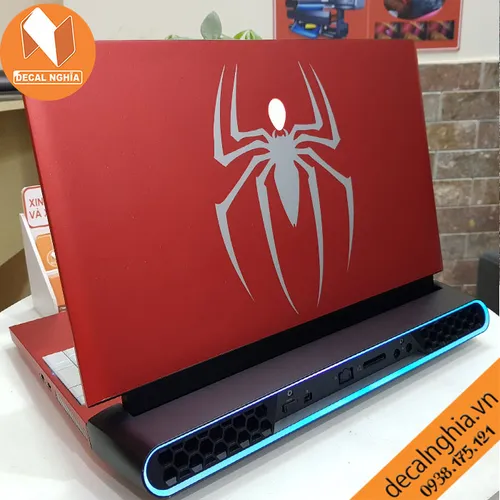 Aluminum Skin dán Laptop Alienware Area 51M