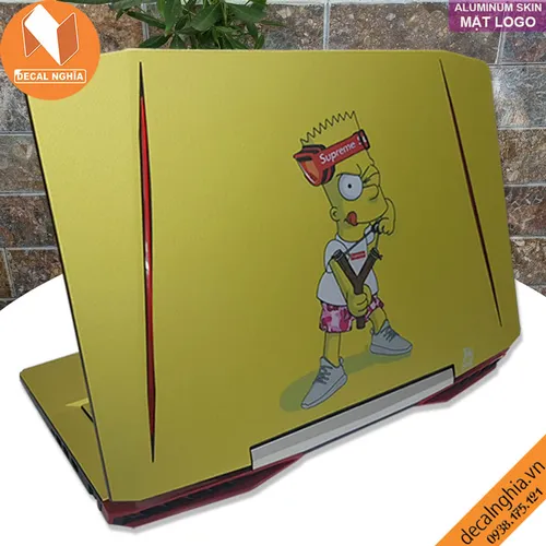 Aluminum skin dán laptop Acer Aspire VX5 591G