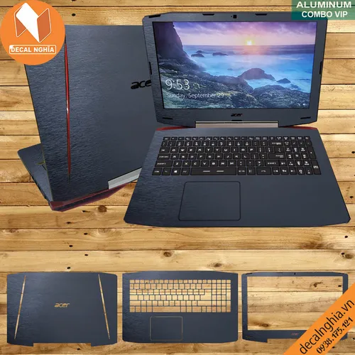 Aluminum dán laptop Acer Aspire VX5 591G