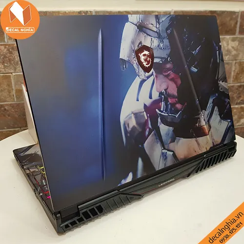 Aluminum skin dán laptop MSI GL75
