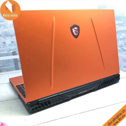 Aluminum dán laptop MSI GL65