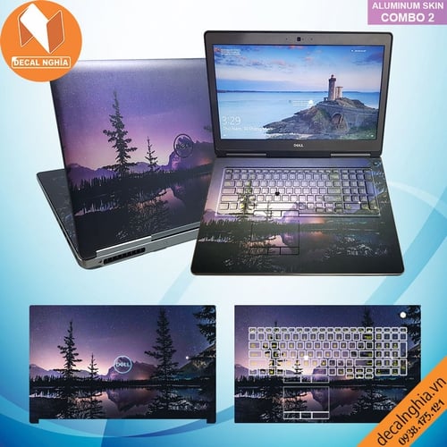 Skin dán laptop Dell Precision 7720