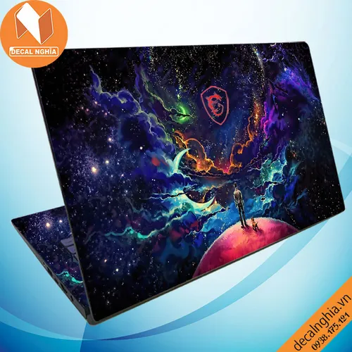 Aluminum skin dán laptop MSI Prestige 15