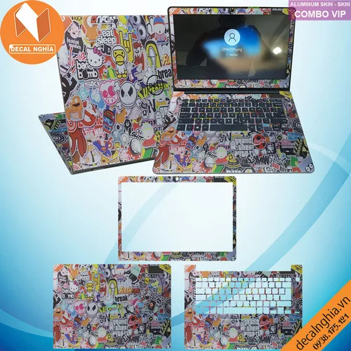 Skin dán laptop Dell Vostro 14 5468 (P75G001)