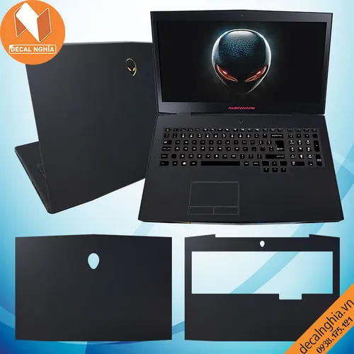 Aluminum dán Laptop Alienware 17XR3