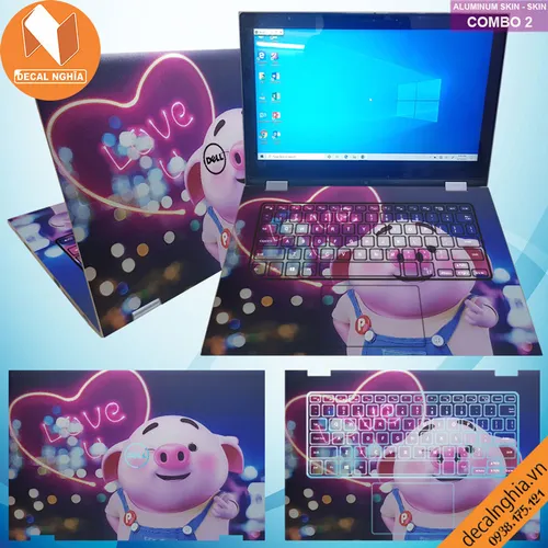 Skin dán laptop Dell Inspiron 13 7359 (P57G002)