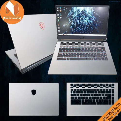 Aluminum dán laptop MSI Stealth 15M