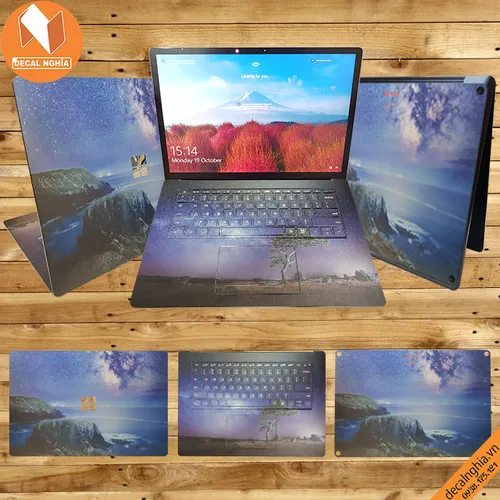 Aluminum skin dán Surface Laptop 1