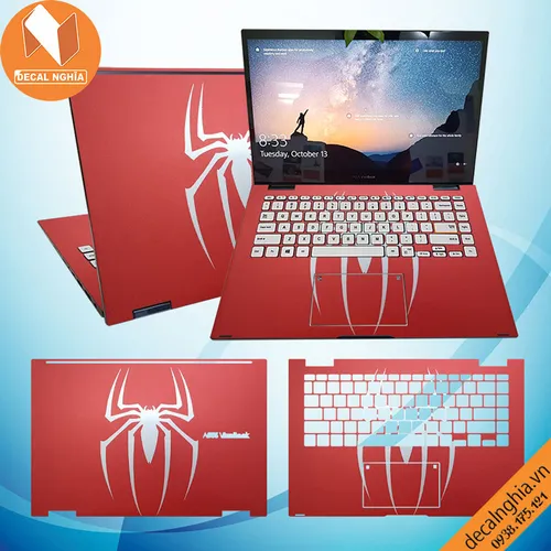 Skin dán laptop Asus TP412