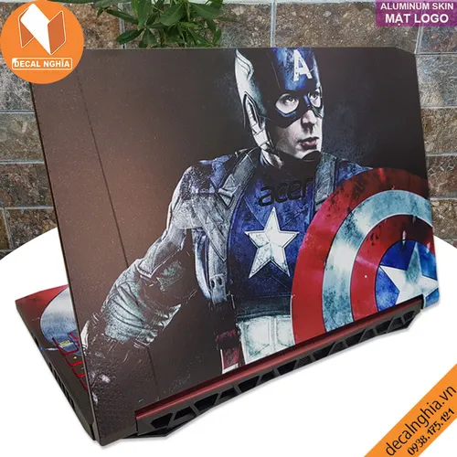 Aluminum skin dán laptop Acer Nitro 5 AN515