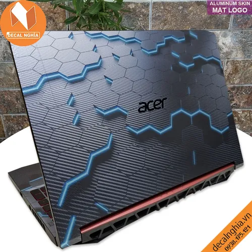 Aluminum skin dán laptop Acer Nitro 5 AN515