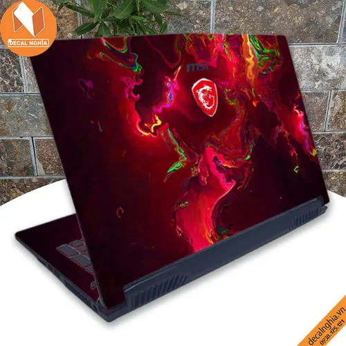 Aluminum skin dán laptop MSI GL63