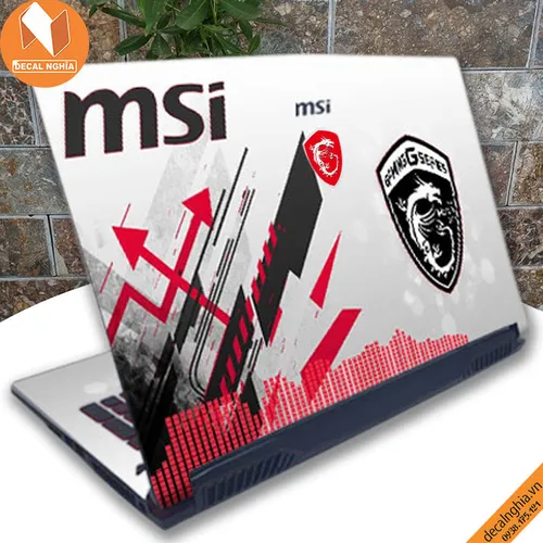 Aluminum skin dán laptop MSI GL63