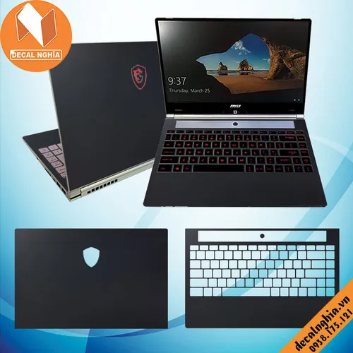 Aluminum dán laptop MSI 15 A10M 
