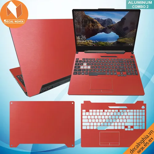 Aluminum dán laptop Asus TUF A17 FA706L