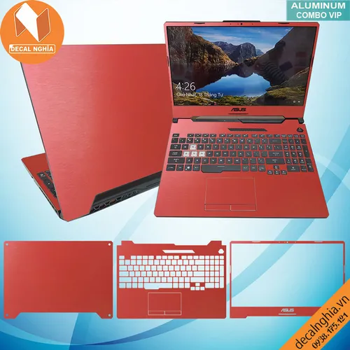 Aluminum dán laptop Asus TUF A17 FA706L