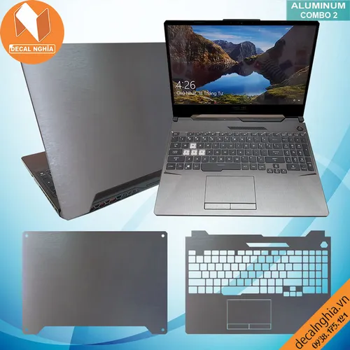 Aluminum dán laptop Asus TUF A17 FA706L
