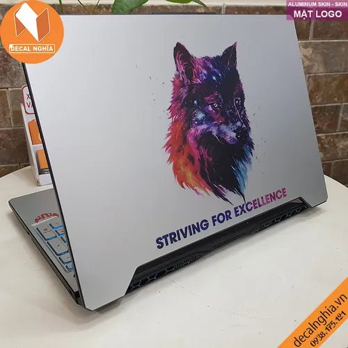 Aluminum skin dán laptop Asus TUF A17 FA706L