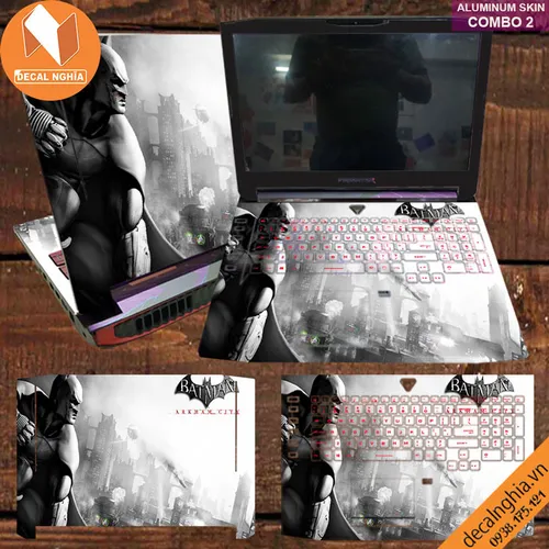 Aluminum skin dán laptop Acer Predator 17X