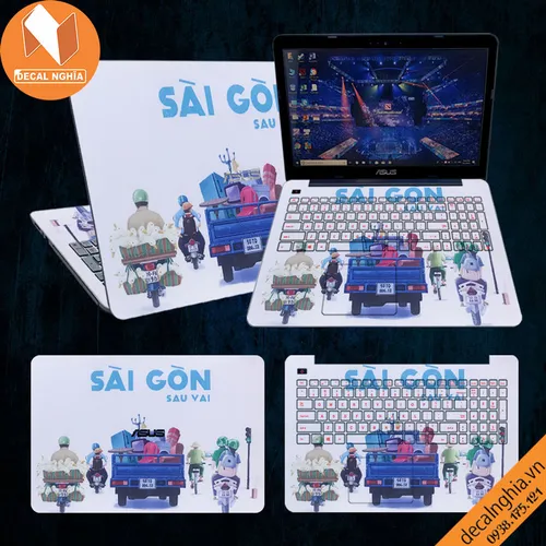 Skin dán laptop Asus A556