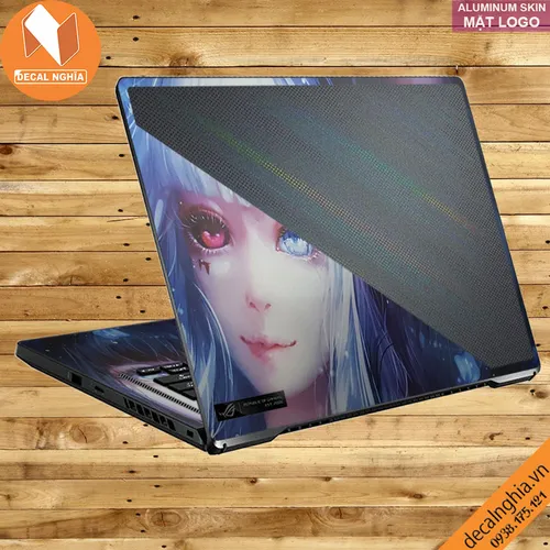 Aluminum skin dán laptop Asus Zephyrus GA401