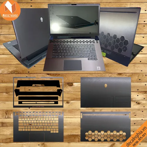 Aluminum dán Laptop Alienware M15R3