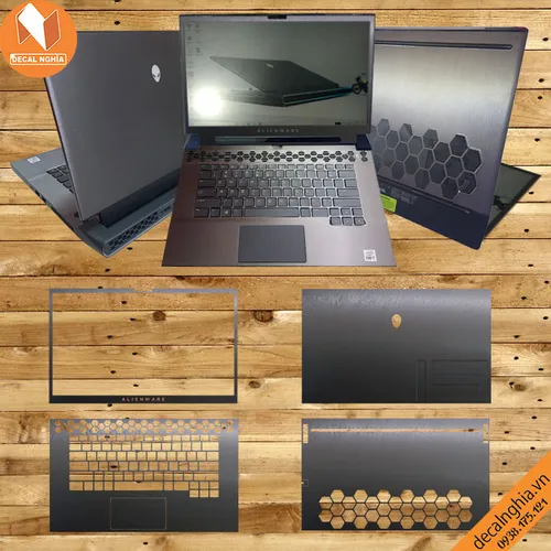 Aluminum dán Laptop Alienware M15R3