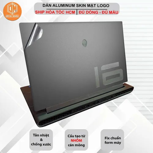 Aluminum dán Laptop Alienware M16