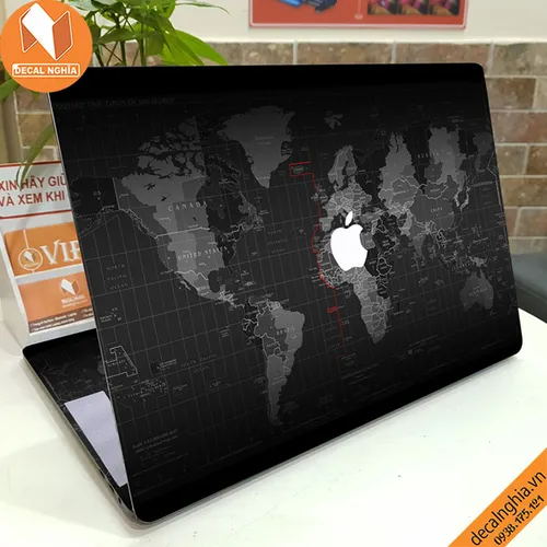 Dán Macbook Air M2 | 13, 15 inch Combo 5 In 1 | Chất liệu Nhôm Cán Mỏng (Aluminum)