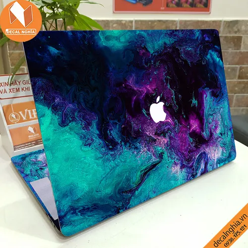 Dán Macbook Air M2 | 13, 15 inch Combo 5 In 1 | Chất liệu Nhôm Cán Mỏng (Aluminum)