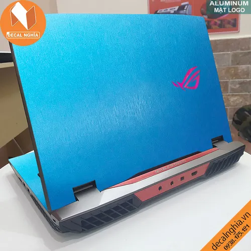 Aluminum dán laptop Asus Rog G703G