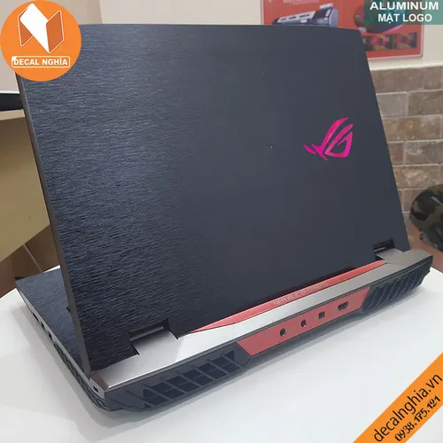Aluminum dán laptop Asus Rog G703G