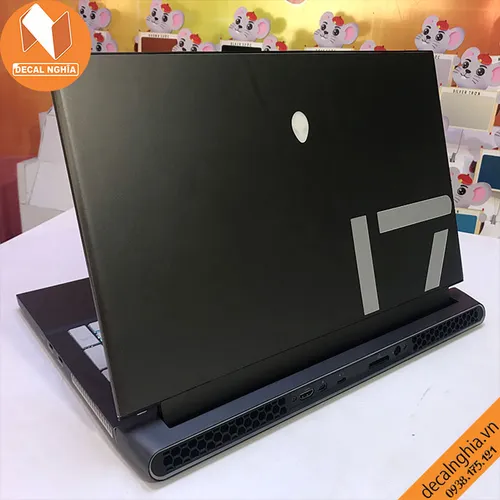 Aluminum dán Laptop Alienware M17R4