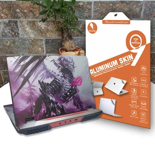 Aluminum skin dán laptop Asus Rog G703G