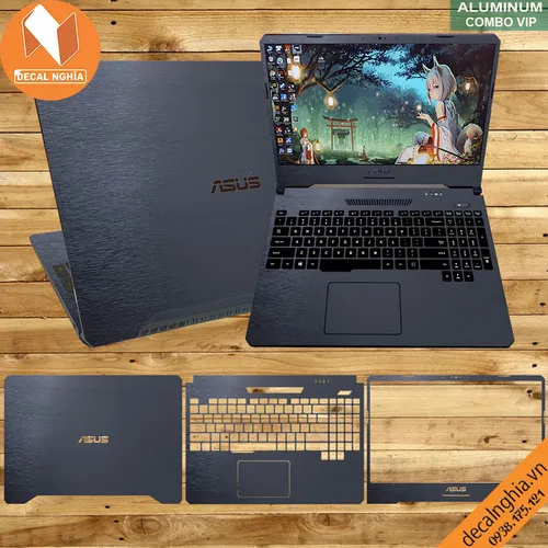 Aluminum dán laptop Asus FX705
