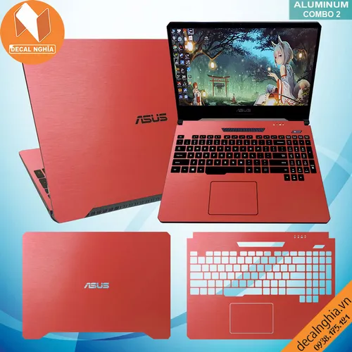 Aluminum dán laptop Asus FX705