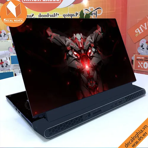Aluminum Skin dán Laptop Alienware M17R4