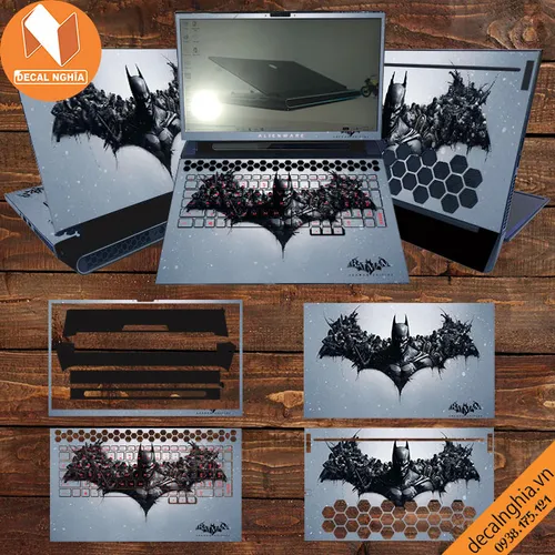 Aluminum Skin dán Laptop Alienware M17R4