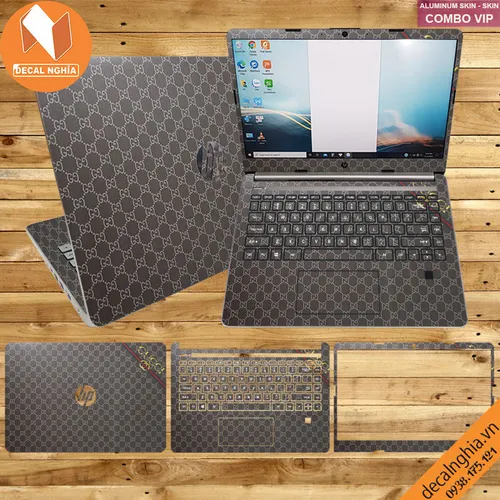 Skin dán laptop HP 340S - CNC cắt máy chuẩn từng chi tiết