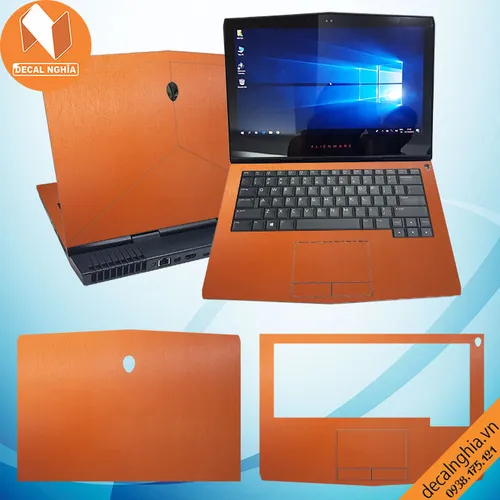 Aluminum dán Laptop Alienware 13R3