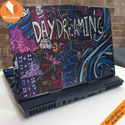 Aluminum Skin dán Laptop Alienware 13R3