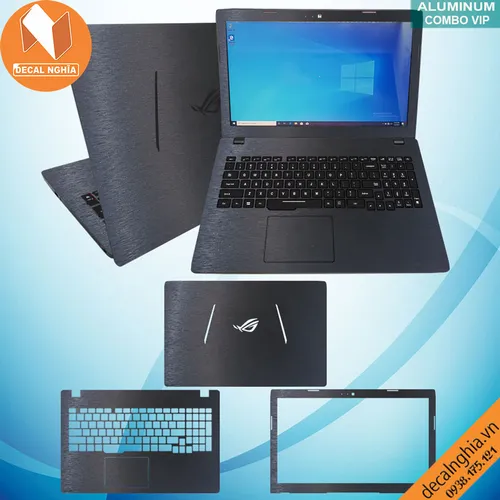 Aluminum dán laptop Asus Rog GL553VD