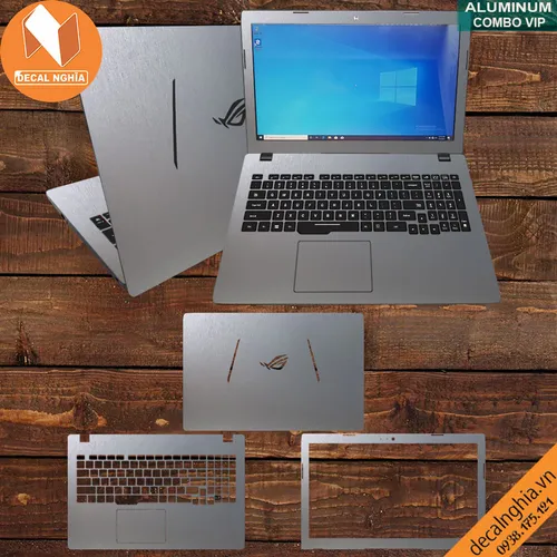 Aluminum dán laptop Asus Rog GL553VD
