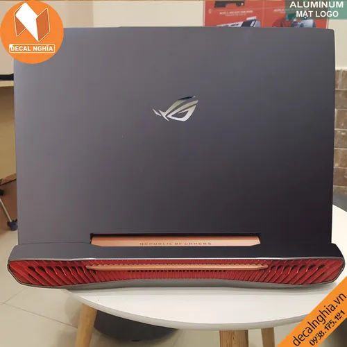 Aluminum dán laptop Asus G752V
