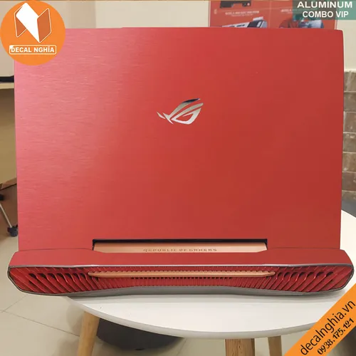 Aluminum dán laptop Asus G752V