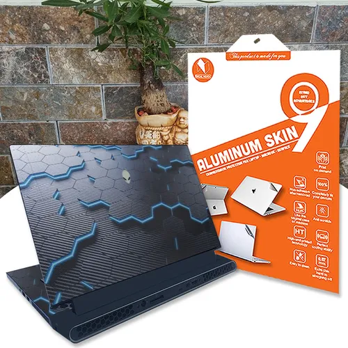 Aluminum Skin dán Laptop Alienware M17R4